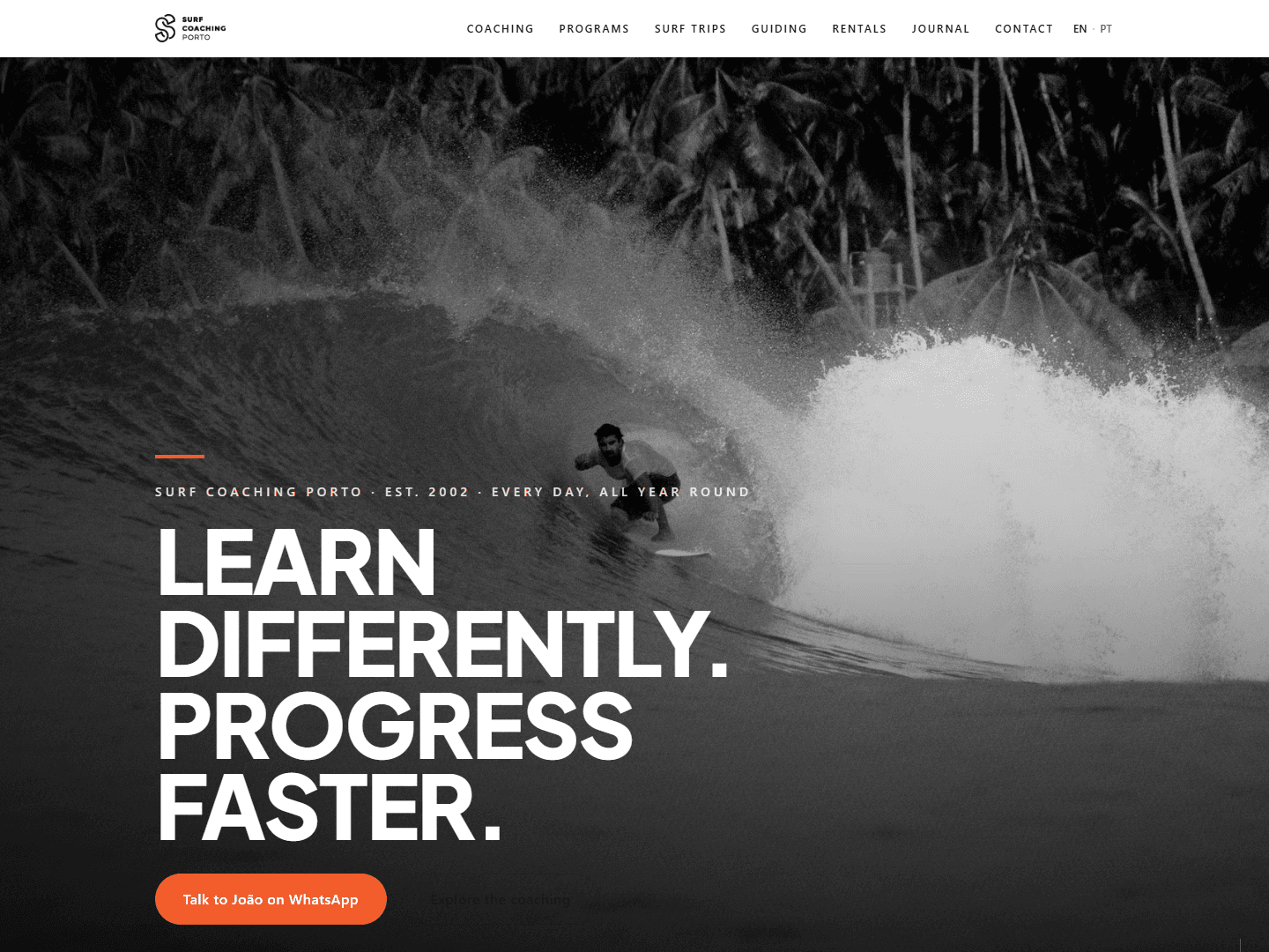 Surf Coaching Porto — Surf coaching no Porto, com marcação de sessões.
